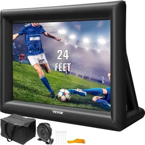 24FT Inflatable Projector Screen for Outdoor Movie Nights